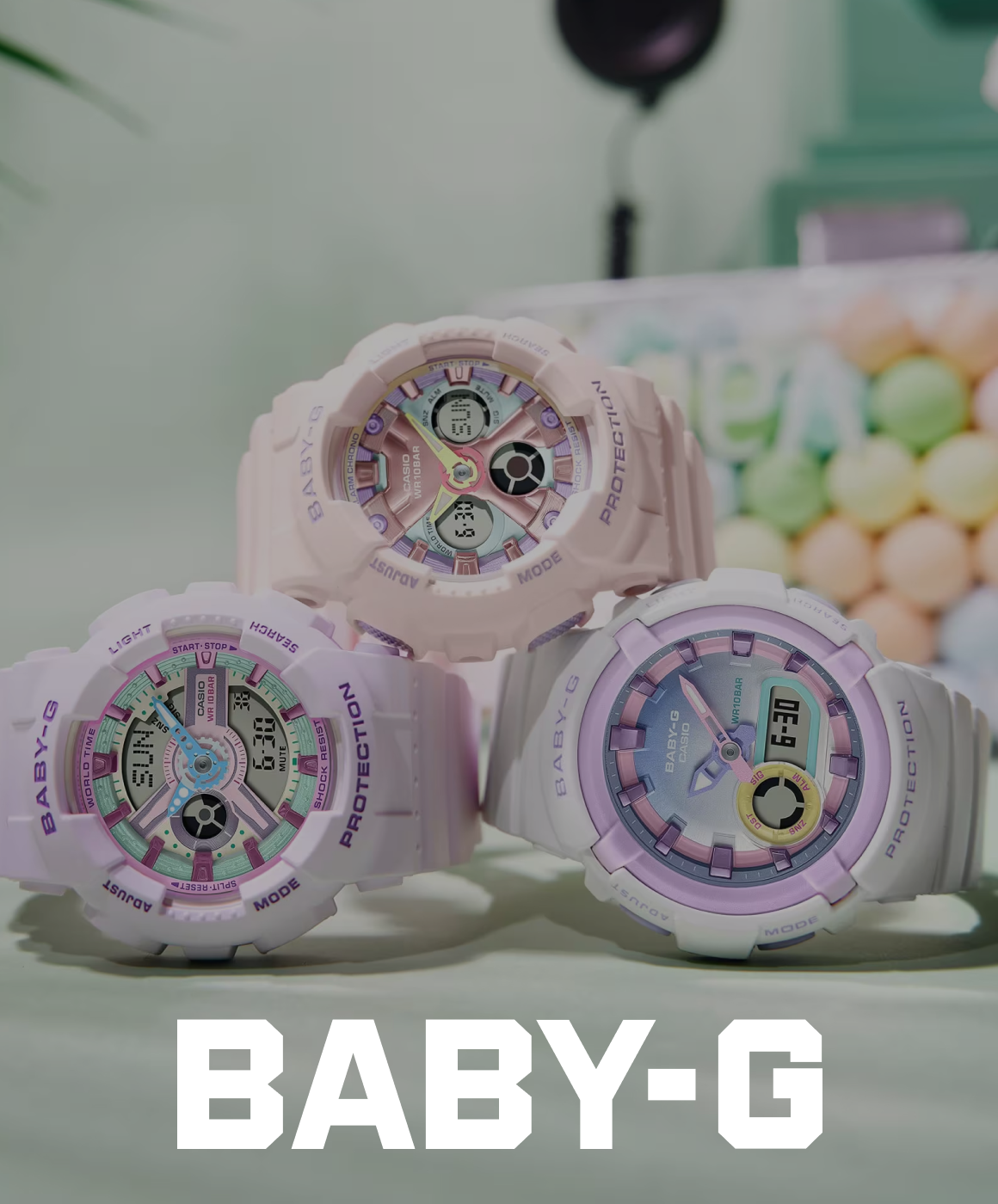 novedades relojes baby-g